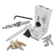 thumbnail image 2 of Woodwork Oblique Hole Positioner Locator Drilling Bit Woodworking Drill Guide Tool Jig Kit, 2 of 5