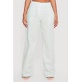 thumbnail image 3 of Women's Poplin Pinstripe Drawstring Waist Pants, 3 of 4