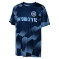 thumbnail image 2 of Youth Outerstuff  Navy New York City FC Sheer Thrill T-Shirt, 2 of 3