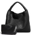 thumbnail image 1 of Bolso Geelyda 2025 de piel tejida de gran capacidad, 1 of 7