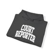 thumbnail image 4 of Court reporter Hoodie, Gifts, Hooded Sweatshirt, 4 of 4