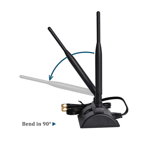 Kit sans fil WIFI antenne extérieure USB 5M