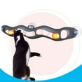 thumbnail image 4 of Window Track Cats Toy Rotating Cats Table Tennis Indoor Entertainment Toy Ball Teaser Toy Stress Reduce Cats Toy, 4 of 11