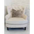 thumbnail image 2 of Plutus 20" x 20" Metallic Luxury Throw Pillow in Bronze, 2 of 3