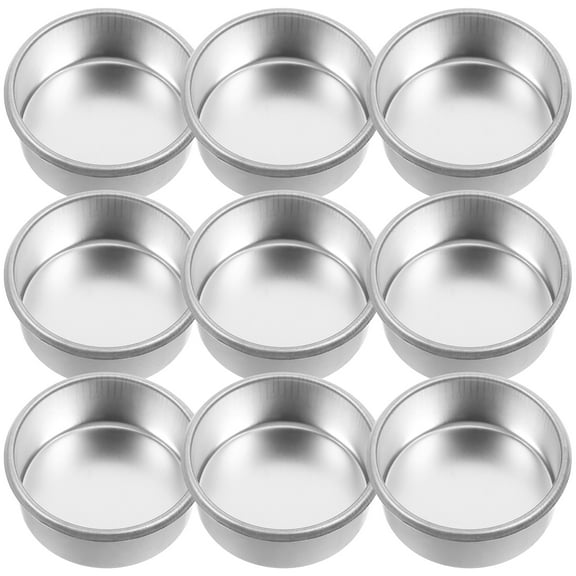 QIDITONG 15pcs Tea Light Tins Cups Candle Holders Decorative Metal Tea Light Case Containers Scented Candle Cup Exquisite Candleholder for Christmas Weddings Parties Dinner Decor