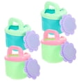 thumbnail image 4 of KAKOWELY 4 regaderas pequeñas para niños, juguetes de baño para bebés, regaderas de playa, 4 of 5