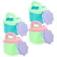 thumbnail image 4 of KAKOWELY 4 regaderas pequeñas para niños, juguetes de baño para bebés, regaderas de playa, 4 of 5