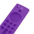 thumbnail image 2 of Firestick Remote Control Silicone Cover Replacement Fire TV Stick Cover Glow in The Dark, Anti Slip Silicone Protective Case with Lanyard (Purple Set), 2 of 9
