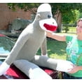 thumbnail image 4 of American Made Giant Sock Monkey Soft Toy 54 Inches Huge Stuffed Animal Made in the USA America, 4 of 6