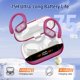 thumbnail image 3 of Auriculares inalámbricos Qecnato Bluetooth 5.4 75H Playtime IP7 Rose Gold, 3 of 7