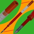 thumbnail image 4 of Jaymo Replacement for Cross Slim 8910 - Measures 4 in / 102 mm Long - Gel Rolling Ball Pen Refill - 2 Red, 4 of 5
