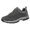Grey, variant on Mens Shoes,Men Sports Fashion Sneakers Thick Sole Flat Bottom Comfortable Lace Up Mountaineering Walking Casual Athletic Footwear,Shoes for Men,Grey,12
