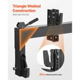 thumbnail image 4 of KFFKFF 3-Point Quick Hitch with 2 in Receiver, 3000 Lbs Lift Capacity, 3-Pt Hitch with 5 Level Adjustable Bolt, Adaptation to Category 1 & 2 Tractor, 4 of 9