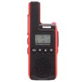 thumbnail image 2 of Mini walkie-talkie portátil de 99 canales, radio bidireccional portátil de largo alcance, sonido claro, 100-240V, enchufe rojo UE, 2 of 9