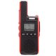 thumbnail image 2 of Mini walkie-talkie portátil de 99 canales, radio bidireccional portátil de largo alcance, sonido claro, 100-240V, enchufe rojo UE, 2 of 5