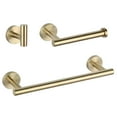 thumbnail image 2 of Accesorios de baño Baoblaze Acero inoxidable oro, 2 of 5