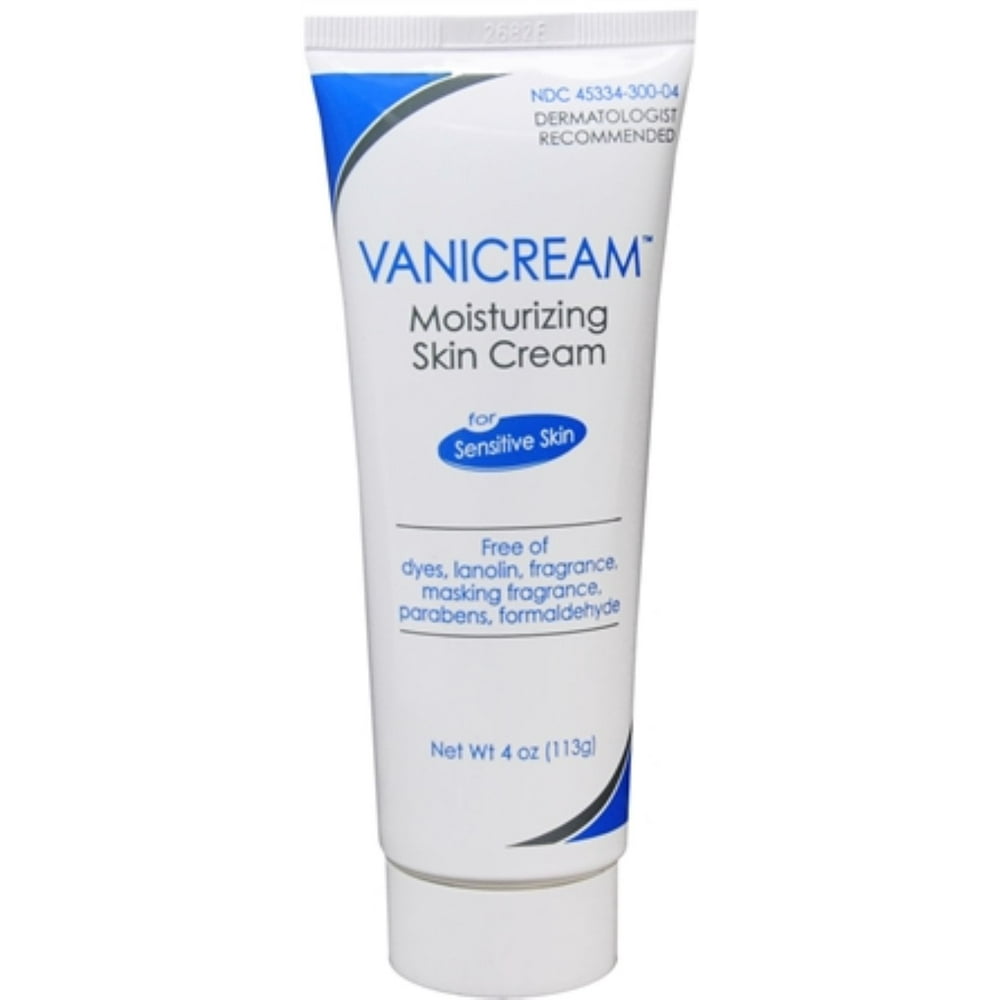 Vanicream Moisturizing Skin Cream for Sensitive Skin 4 oz (Pack of 2