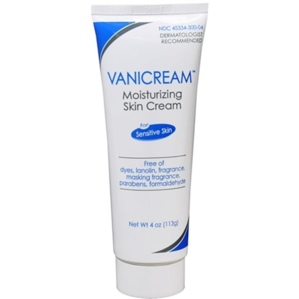 Vanicream Moisturizing Skin Cream for Sensitive Skin 4 oz (Pack of 3