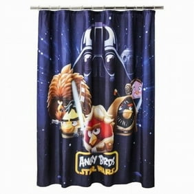 Disney Star Wars Darth Vader Fabric Shower Curtain Kids Bath Decor
