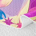 thumbnail image 5 of Erosebridal Unicorn Gifts Quilt Full For Unicorn Lover,Cute Unicorn Animals Full Bedspread Sets For Kids Girls,3pcs, 5 of 7