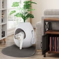 thumbnail image 6 of Jaxpety Large Smart Plant Litter Box with Deodorization System, Artificial Plants,5 Cat Litter Bags,Light,Cat Litter Mat,Scoop,White, 6 of 8