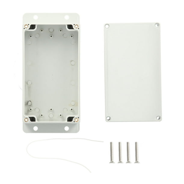 Junction Box, ABS Plastic Electronic Project Case With Fixed Ear For