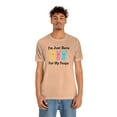 thumbnail image 4 of Im Just Here for my Peeps Easter Shirt Unisex Jersey Short Sleeve Tee, 4 of 10