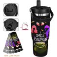 thumbnail image 4 of Halloween Tumbler,Haunted Spooky Witch Tumblers with Handle and Straw 30 oz, Halloween Gifts for Friends Family Insulated Water Bottle, 4 of 6