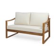 thumbnail image 6 of Noble House Samwell Outdoor 4 Seater  Chat Set Teak, 6 of 11