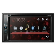 Pioneer AVH-120BT Multimedia DVD Receiver with 6.2 Inch WVGA Touchscreen Display and Built-in Bluetooth© for Hands-free Calling & Audio Playback | Double Din