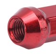 thumbnail image 4 of Lot de 20 écrous de roue 50BV30 en acier allié M12 x 1,5, filetage haute résistance, rouge, pour Mazda, 4 of 4