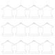 thumbnail image 1 of 12 piezas de ropa para niños perchas de ropa de bebé estantes secos de secado, 1 of 6