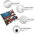 thumbnail image 4 of SHANXI with Decor American Flag Pillow Case Decorations for Sofa 18x18in, 4 of 5