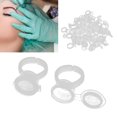 thumbnail image 4 of Tazas De Pegamento Para Pestañas, Taza De Anillo De Pigmento PP Portátil Para Tatuadores Para Salón De Belleza ANGGREK Lash Glue Cups, 4 of 8