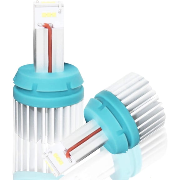 Alla Lighting 2400 Lumens CAN Bus 3157 3156 LED Reverse Light Bulbs, 6000K Xenon White 12V CANBUS Backup Lamps 4114 3057 3457 4157 4057 Xtreme Super Bright