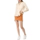 thumbnail image 2 of INSPIRAR CHIC Camisas de Manga Larga de los Años 50 para Mujeres con Estampado de Corazones y Lunares L Beige, 2 of 7
