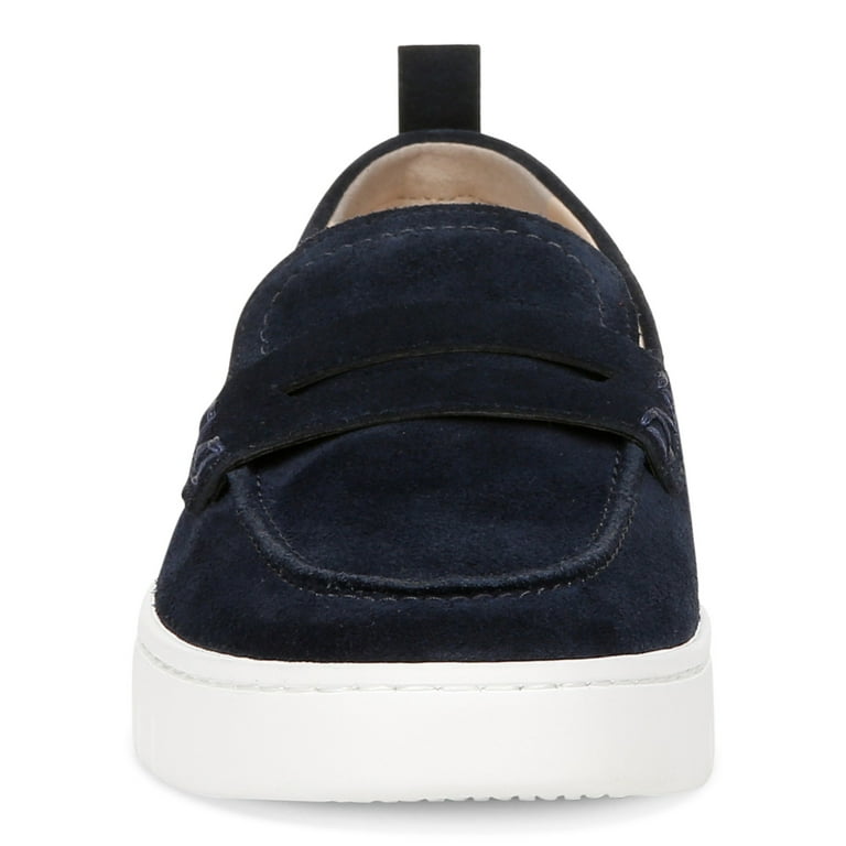 NOWT Vionic Women’s Uptown Loafer – Navy/White,Suede, Size 10 Vionic Women main image 4