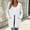 White, variant on Liuinsasek Womens Knit Cardigan Sweater Fashion Casual Solid Color Long Length Long Sleeve Top Outerwear Cozy and Soft with Pocket for Fall/Winter Outfits