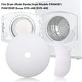 thumbnail image 3 of 25 Pieces Compatible Cloth Dryer Exhaust Filter Set Replacement for Panda/Magic Chef/Sonya/Avant, 3 of 7