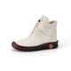 thumbnail image 1 of Zapatos de mujer con forro polar, cálidos, de caña alta, acolchados de algodón, zapatos de invierno hechos a mano con costuras para mamá, suela suave y plana, 1 of 5
