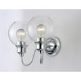 thumbnail image 2 of Maxim 1112CLPC Ballord 2-Light Bath Vanity Wall Light, Polished Chrome, 2 of 4