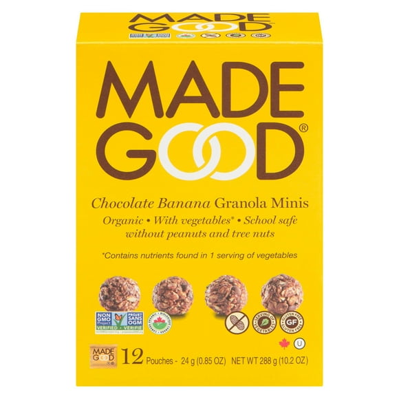 Made Good Granola Minis - Chocolate Banana