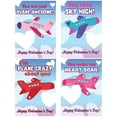 thumbnail image 7 of JOYIN 28 Valentines Day Foam Airplanes Greeting Cards with Valentine’s Punchline for Kids School Classroom Exchange Prizes Gift Supplies, Planes Party Favor, 7 of 7