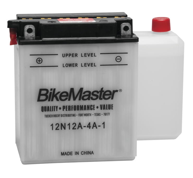 その他 1234 BikeMaster Conventional Battery 12N12A-4A-1 for Kawasaki KZ400