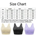 thumbnail image 7 of Lace Bralettes for Women Padded Sports Bra Seamless Women’s Tank Tops Wirefree Comfort For Yoga Running Ball Playing Sleeping, 7 of 7