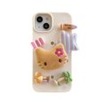 thumbnail image 1 of Funda de teléfono personalizada y duradera de silicona, color negro, Hello Kt Kitty Cat Croc, para iPhone 14, 13, 12, 11, X, XR, XS Pro Max Mini Plus, 1 of 4