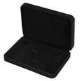 thumbnail image 2 of Jewelry Set Box, Large Velvet Jewelry Set Organizer Showcase Box, Luxury Velvet Jewelry Holder for Necklace, Ring, Earrings, Gift for Women Girls, Black(Jewelry not Included), 2 of 7