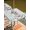 Gray, variant on Easter Bunny Outdoor Tablecloth - 54x54 Inch Square Dining Table Cover, Eucalyptus Leaves Cute Rabbit White Flowers Waterproof Outdoor Table Cloth with Umbrella Hole & Zipper for Picnic/Patio/Party