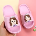 thumbnail image 2 of Novedad de verano de Disney, sandalias para niños, zapatillas de verano con bonitas princesas de dibujos animados, zapatillas de baño antideslizantes resistentes al desgaste, plantilla 200 de 19,8 cm Gao Jinjia LED, 2 of 2