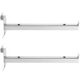 thumbnail image 4 of SEUNMUK 10 Pcs 10 inches Slatwall Shelf Bracket, Slatwall Brackets, Knife Bracket for Display Products, 4 of 5